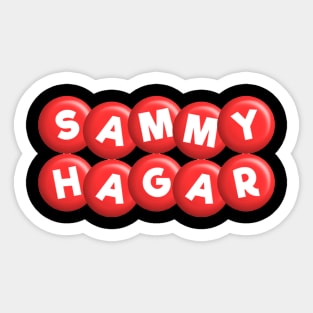 Sammy Hagar - Candy Style Sticker